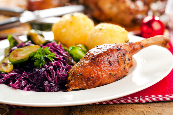 Gänsebraten in der Niederlausitz