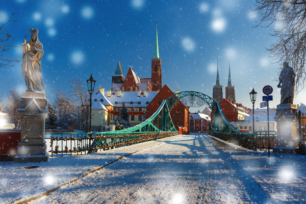 Silvester in Breslau